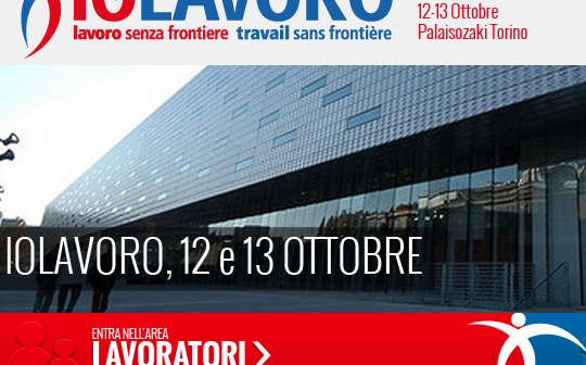 IOLAVORO XIII edizione 12-13 ottobre 2012 IoLavoro_2012_Tredicesima_Edizione