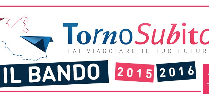 bando torno subito 2015