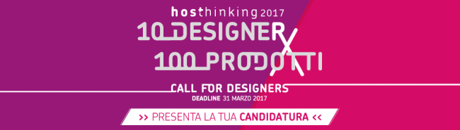 Partecipa alla open call “10 Designer per 100 Prodotti” 1